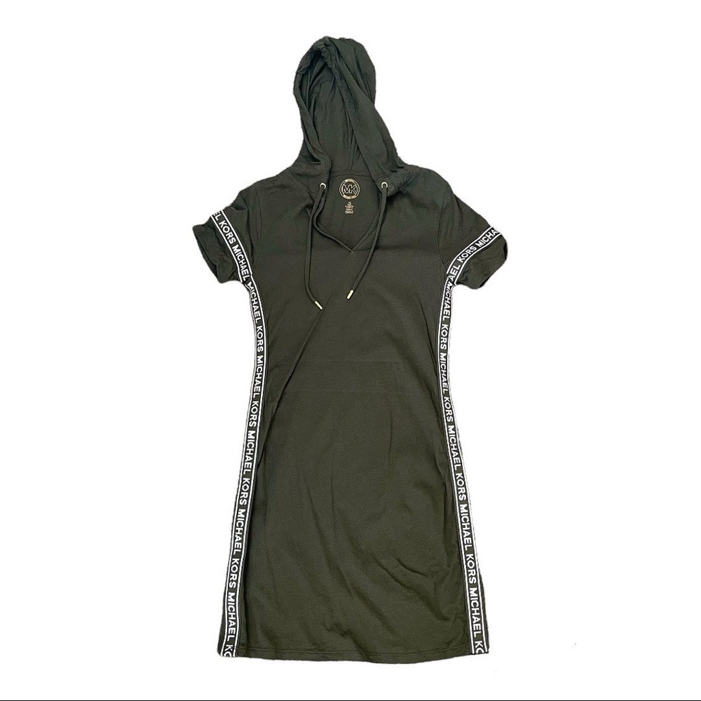 MK Logo Tapered Dress